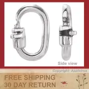 8 Solid Sterling Silver Magic Link Lock Jump Ring - Top Quality Lock Jumprings