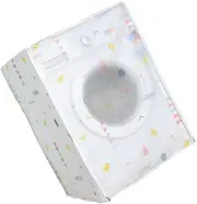 SHINEOFI Automatic Peva Washing Machine Cover for Home with Beautiful Patterns Stylish Case to Keep Your Washing Machine Clean and Dust