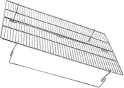BESPORTBLE Stainless Steel BBQ Racks Camping Grill Net Portable Outdoor Grill Grate for Easy Barbecuing