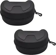 [Lopsity] 2PCS Ski and Snowboard Goggle Box Big Large Hard Sports Glasses Case Snow Goggles Box Universal Sports Glasses Storage