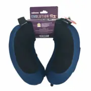CABEAU Evolution S3 Travel Neck Pillow Memory Foam Neck Support Adjustable Clasp