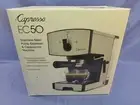 Capresso 117.05 EC50 Espresso Machine with 15 Bars of Pressure & Milk Frother