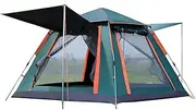 Self-driving Travel Camping Tent Automatic Quick-opening Tent Portable Rainproof -proof Tent Fishing Hiking Shelter Blue L