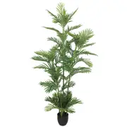 Potted Artificial Palm Multi-trunk Fan Palm 180cm
