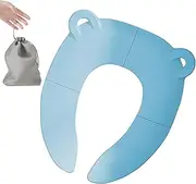 Travel Potty Seat for Toddler,Foldable Portable Potty Seat | Bidet Attachments for Beach Travel Outdoor Activities Airplane Summer Vacation Public Bathroom