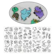 10Pcs Heat Shrink Sheets Craft Making Art crafts