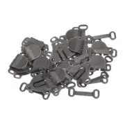 40pcs Sewing Hooks and Eyes Closure Set Dark Bronze