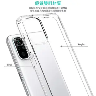 QinD Redmi 紅米 Note 10S/Note 10 4G 雙料保護套