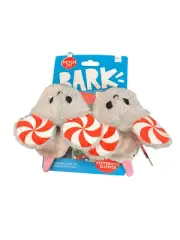 Bark Deck The Howls Peppermice Slippies Squeakers Crazy Crinkle Dog Toy XS-S
