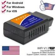 WIFI ELM327 OBD2 OBDII Car Diagnostic Scanner Code Reader Tool For iOS Android