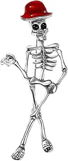 [Generic] Spooky Skeleton Halloween Pin - Stylish Costume Jewelry