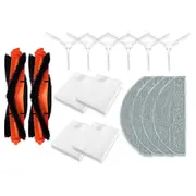 For E10 B112 E12 Robotic Vacuum Cleaner Main Side Brush Mop Cloth Hepa Filter Spare Parts Accessori
