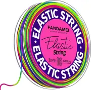 1Mm Elastic String for Bracelets, Elastic Bracelets Beading Cord Stretchy Rainbo