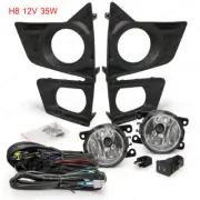 Kit Fog Lamp H8 Spot Light Fits Isuzu D-Max Dmax Hi-lander 4WD 2019 2022