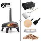 ZiiPa Piana Wood Pellet Pizza Oven Chef Bundle - Charcoal/Charbon