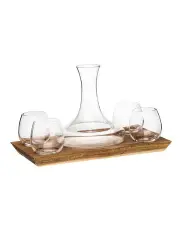 [TEMPA] Harvey Wine Set 6 Piece in Clear