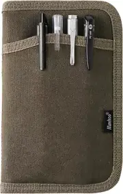 Field Notes Pocket Notebook Cover – Fits 3.5 x 5.5 Notebooks, Card Slots & Pocke