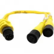 Balluff C04EEC04TY003MV 0.3M 4-Pole Micro In-Line Splitter