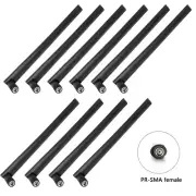 10pcs WIFi Antenna 2.4GHz 5GHz Dual Band Antenna RP-SMA 8dBi Practical