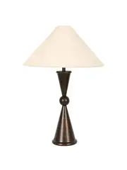 Octavia 1 Light Table Lamp in Bronze