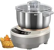 5L/7L Electric Dough Maker, Dough Maker Machine with Ferment Function, 200W/250W Microcomputer Timer, Fully Automatic Dough Kneading Machine Perfect for Pizza Dough, Bread Dough and More,5L