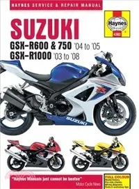 在飛比找三民網路書店優惠-Suzuki Gsx-r600, 750 & 1000, '