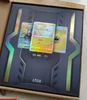 Pokemon&VW ID.3 Limited Promo Card Gift Box S-Chinese Foil Pikachu Raichu etc #1