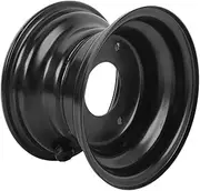 Go Kart Wheel Rim 6 Inches, 145/70-6, 3 Holes, for Most 6 Inch Wheel Hubs of Go Kart ATV Quad Dirt Bike Ride on Mower, Front & Rear Wheel Universal
