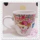 ♥小花花日本精品♥Hello Kitty 美樂蒂Melody陶瓷杯馬克杯咖啡杯飲料杯水杯茶杯站姿小花朵 11075202