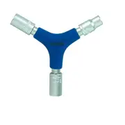 Socket 3 Way Wrench Y-Type Spanner Tool SM-3WT for Bilk, Bicycle, Cycling