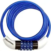 Master Lock 8152DASTWD Preset Word Combination Cable , Yellow