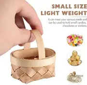 Baskets with Handles Farmhouse Small Basket Wedding Candy Gift Baske Mini Woven