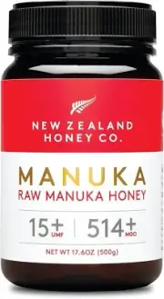 UMF 15+ Manuka Honey - Raw & Certified - 17.6oz - Sustainable Source