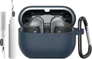 Meliya Cover for Samsung Galaxy Buds 3/3 Pro Case, Soft Silicone Shock Resistant, Full Protective Case Cover Compatible with Galaxy Buds 3/3 Pro