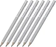 Faber-Castell 111900 Jumbo Grip Pencil Hardness 2 = B (Pack of 6)