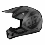AFX FX-17 HELMET - ATTACK - FROST GRAY/MATTE BLACK - SMALL 0110-7137