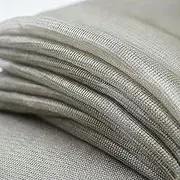 [AMUCK] Silver Fiber Mesh Fabric,Anti-Radiation EMF Shielding Netting Versatile Cloth,Anti-Static Signal Blocking Fabric
