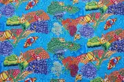 Cotton Finding the Fish Woven Quilt Fabric by the Yard Nemo Dory