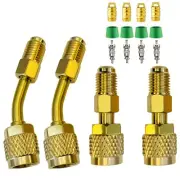 R410a Adapter for Mini Split System, 5/16 inches SAE Female to 1/4 inches SAE...