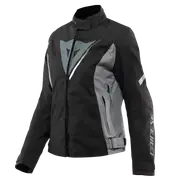 Veloce D-Dry Jacket Lady Black Charcoal Gray White