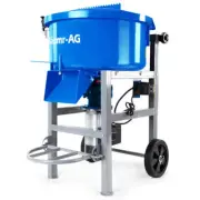 BAUMR-AG 120L Forced Action Pan Mixer, 1500W Electric Direct Drive Motor, Heavy-
