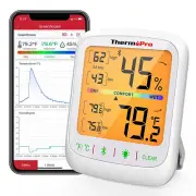 Thermopro TP359 Bluetooth Thermometer Humidity Meter 260FT Wireless Hygromete...