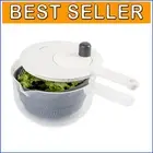 Prepworks 2.5 Quart Salad Spinner with Dual Pour Spouts - Effortless Salad Prep