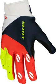 Scott Evo Race S25, gloves , color: Blue/Neon-Red/Neon-Yellow/White , size: S