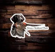 German Shorthaired Pointer Hunting Sticker Pheasant Bird Dog Decal GSP