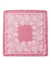 [Dom Bagnato] Merletto Silk Pochette in Rose