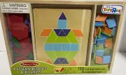 Melissa and Doug pattern blocks & boards 8624 Brand New Sealed