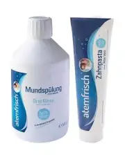 Breath fresh® system against bad breath: Breath fresh® toothpaste & mouthwash