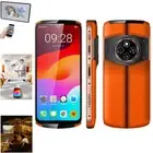 4G LTE Rugged Smartphone Android 12 Waterproof Mobile Outdoor Projector Leather