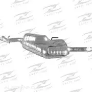 Redback Mufflers Bolt-On to suit SAAB 900S 10/93> 2.3L RM - M1063